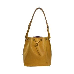 Louis Vuitton Noé Epi Cipango Gold Bucket Bag Shoulder Purse 1994 France